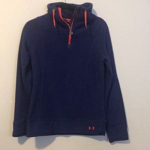 Blue Fleece quarter zip
